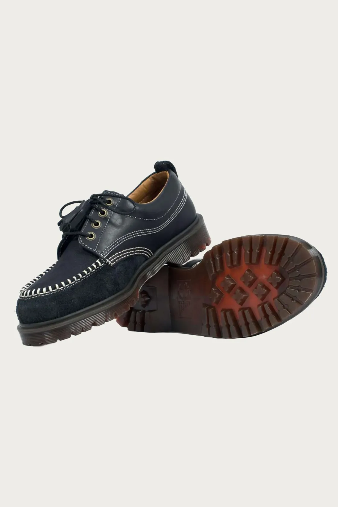 Footwear<Dr. Martens Lowell - Kinsley Tumble Buttersoft/Hairy Suede Black