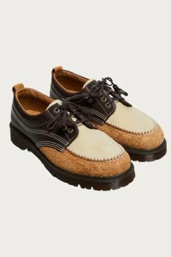 Footwear<Dr. Martens Lowell - Kinsley Tumble Buttersoft/Dark Brown Hairy Suede/Light+Tan Desert Brown
