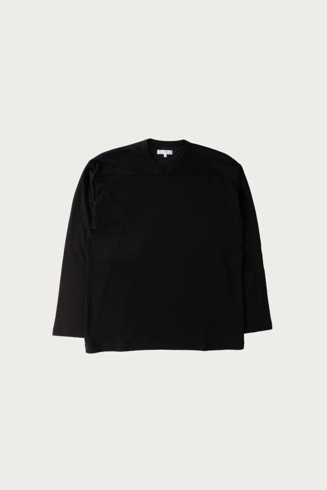 Tees And Sweats<Lady White Co. L/S Football T-Shirt - Black