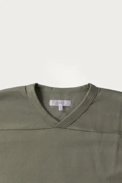 Tees And Sweats<Lady White Co. L/S Football T-Shirt - Pistachio