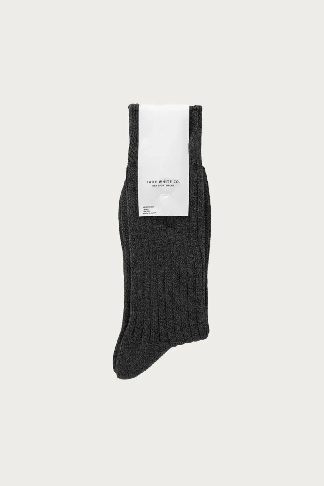 Accessories<Lady White Co. LWC Socks - Black Melange
