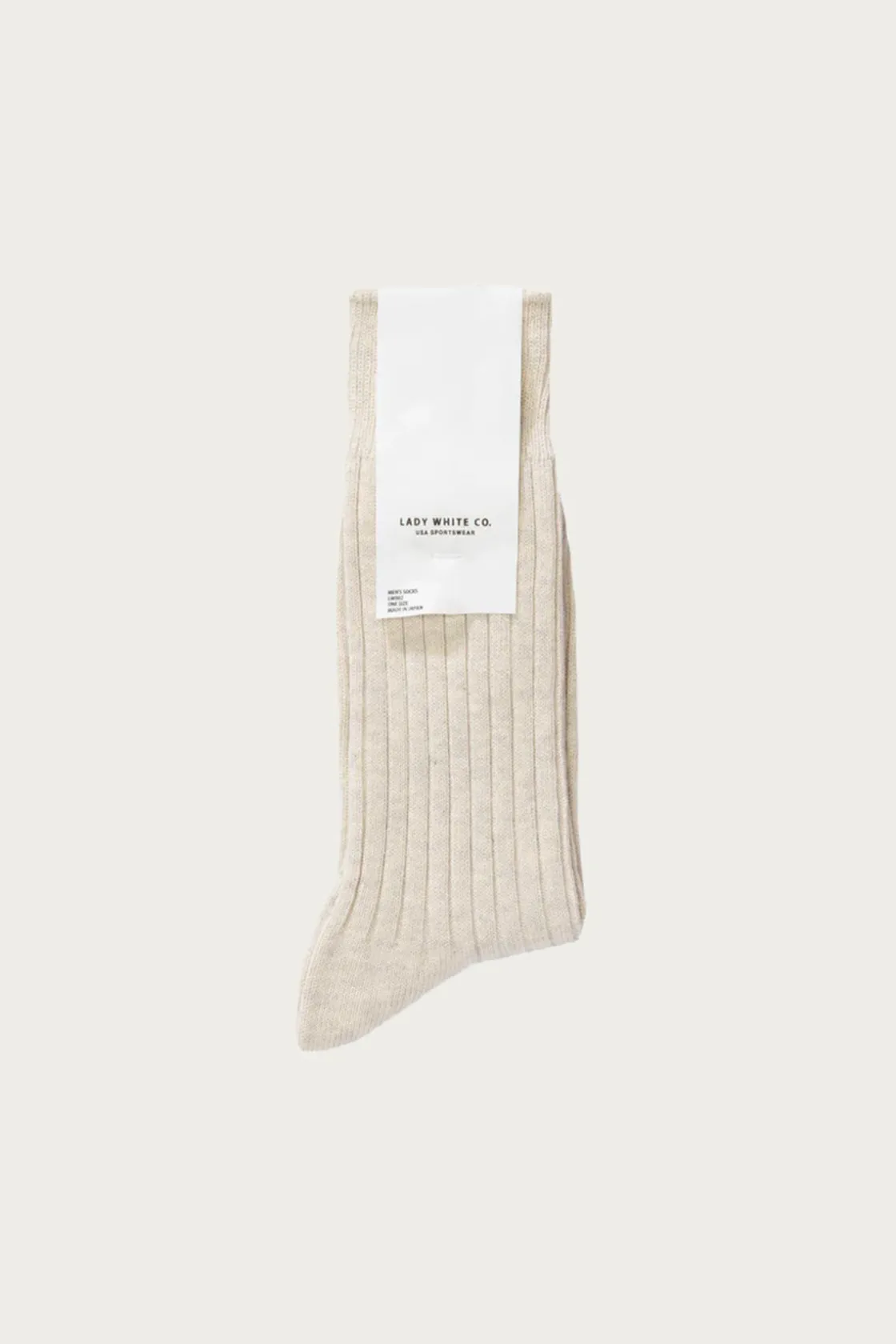 Accessories<Lady White Co. LWC Socks - Natural