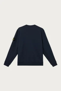 Tees And Sweats<Stone Island Malfile Fleece "Old" Effect - Navy