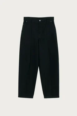 Pants<Lemaire Maxi Barrel Workwear Pants - Black