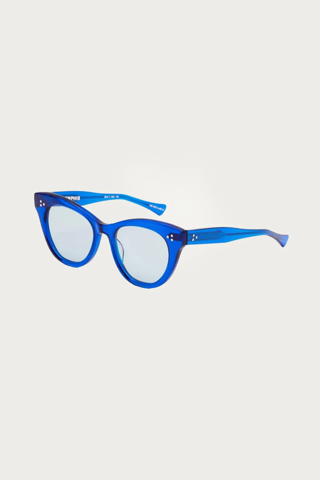 Eyewear|Accessories<Shady Character Eyewear Memphis - Blue Crystal