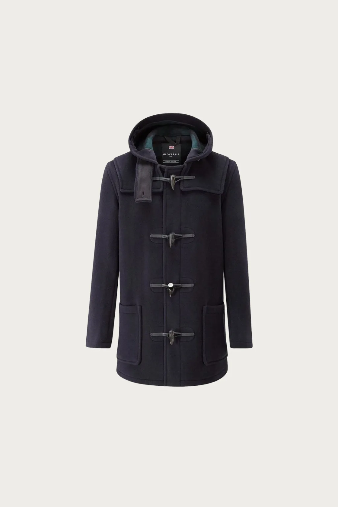 Coats, Jackets, And Vests<Gloverall Mid-Length Morris Duffle Coat - Navy Blackwatch