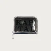 Accessories<Kapital Mirror Leather THUMBS-UP Mini Wallet - Black
