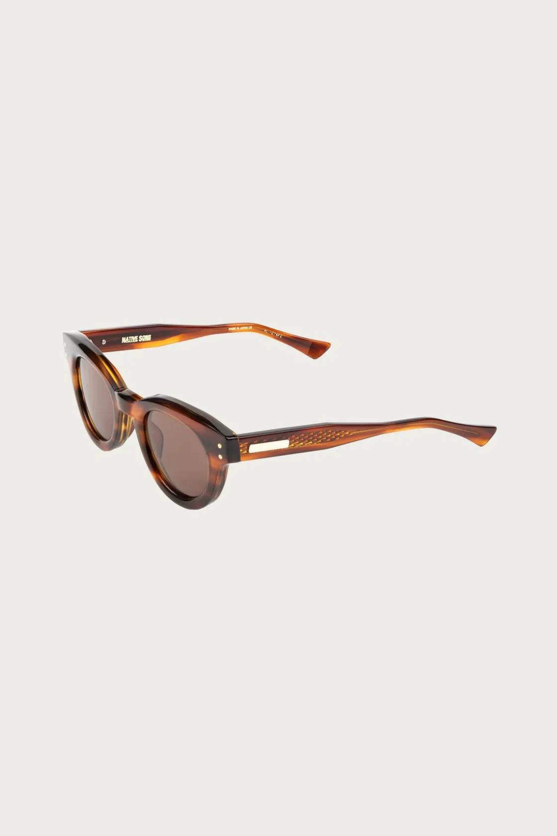 Eyewear|Accessories<Native Sons Eyewear Murphy - Red Earth/Chocolate Brown