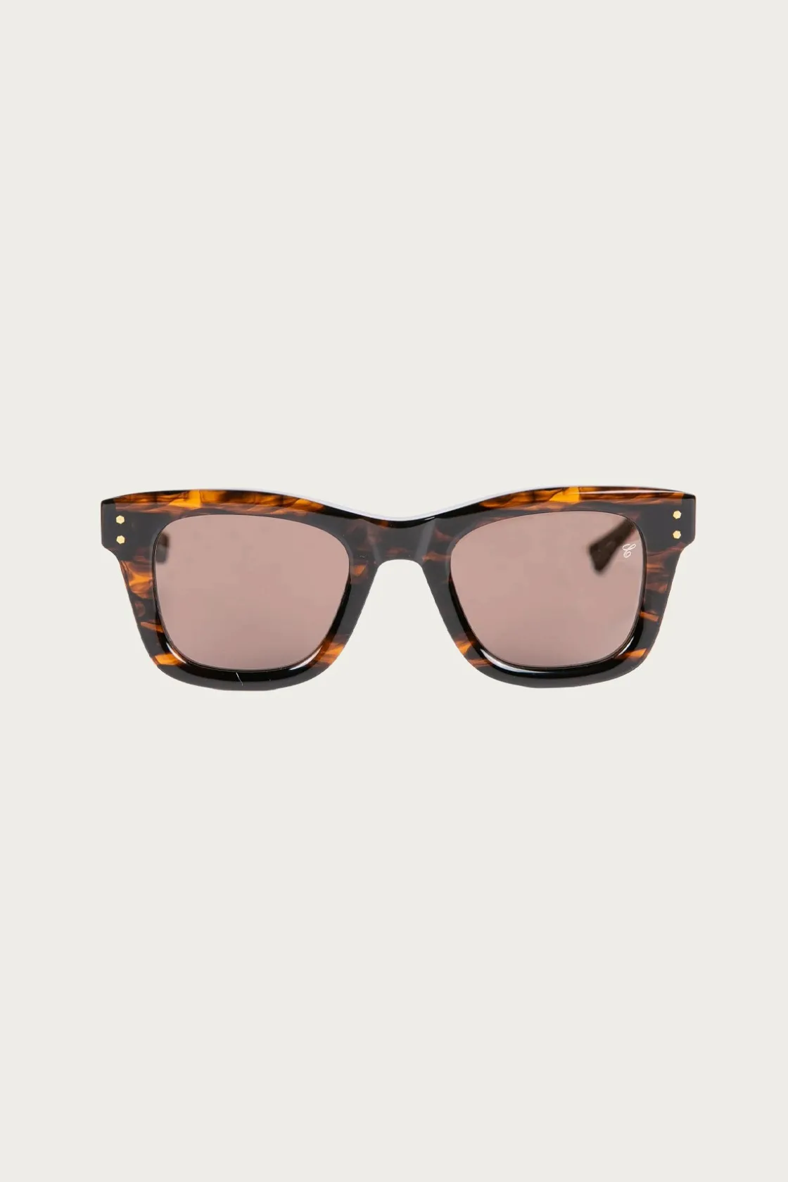 Eyewear|Accessories<Native Sons Eyewear Native Sons x Casinola "The E's" Collab Case - Gasoline/Choco Brown
