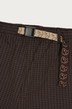Shorts<Brain Dead Nylon Ripstop Equipment Shorts - Chocolate