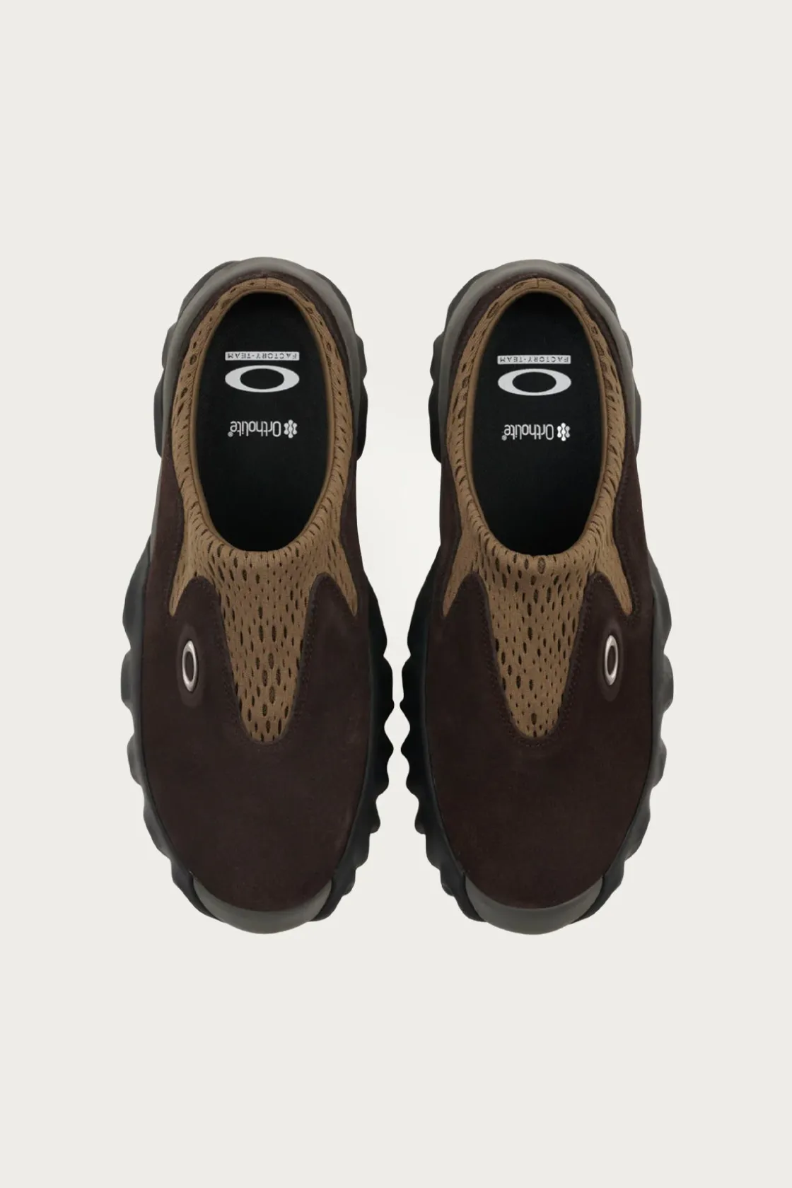 Footwear<Brain Dead Oakley Factory Team Chop Saw Mule - Ganache/Black