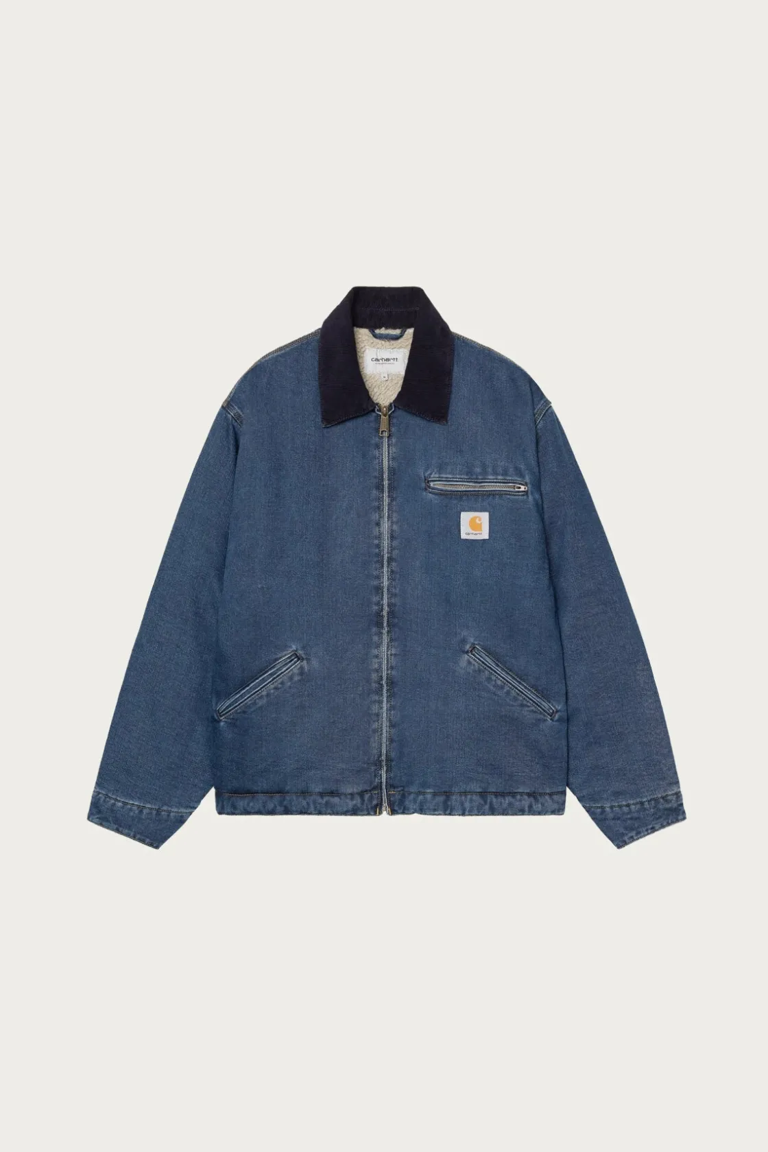 Coats, Jackets, And Vests<Carhartt Work In Progress OG Detroit Jacket - Blue/Dark Navy Stone Washed