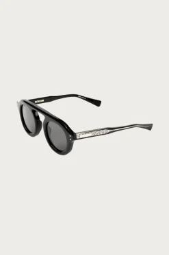 Eyewear|Accessories<Native Sons Eyewear Oppie - Black/Dark Grey