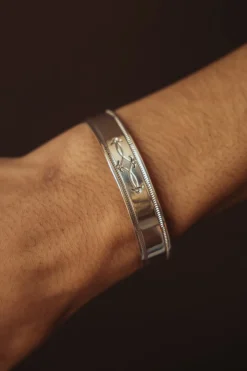 Accessories<North Works Ornate Stamp Bangle