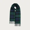 Accessories<Gloverall Oversized Lambswool Scarf - Blackwatch