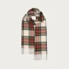 Accessories<Gloverall Oversized Lambswool Scarf - Dress Stewart Weathered