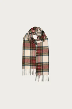Accessories<Gloverall Oversized Lambswool Scarf - Dress Stewart Weathered