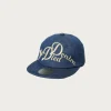Accessories<Kapital 11.5oz Denim Baseball Cap (The Denim Died Embroidery) LOW - Indigo