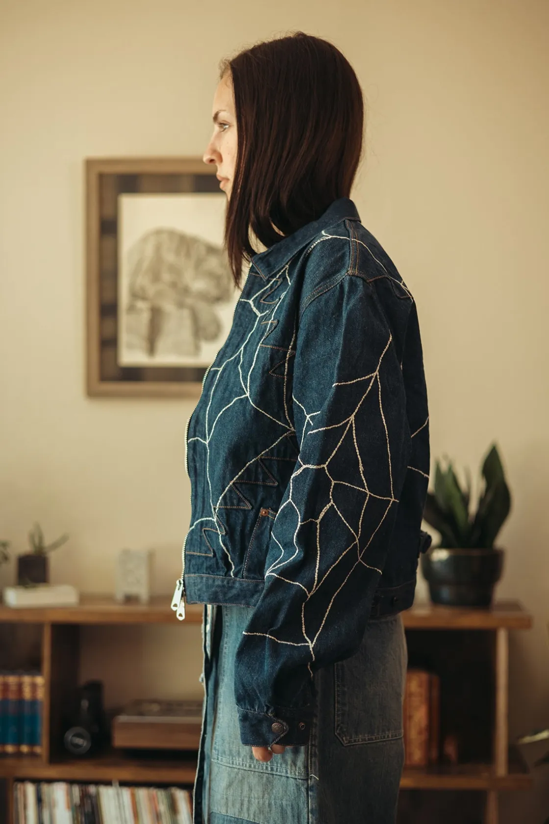 Denim<Kapital 13oz Denim Blouson (KOUNTRY DREAM CATCH Remake) - Indigo