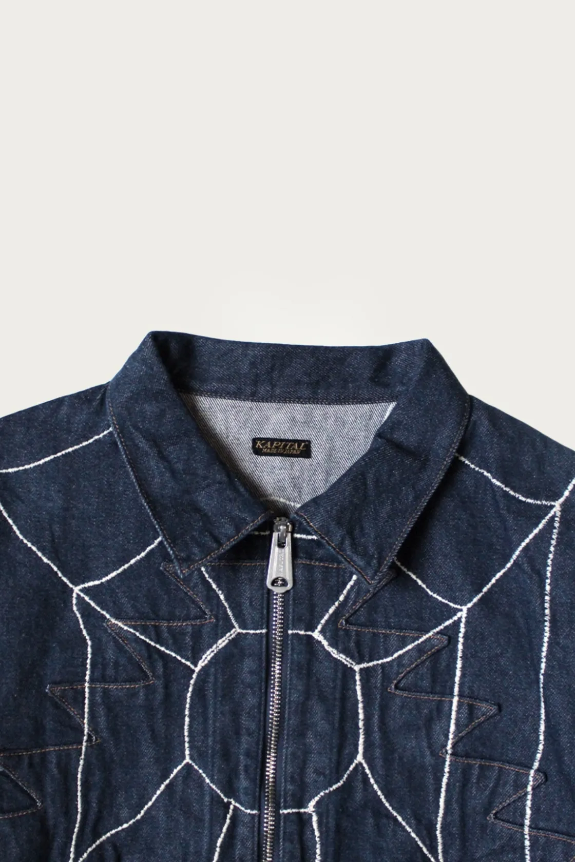 Denim<Kapital 13oz Denim Blouson (KOUNTRY DREAM CATCH Remake) - Indigo