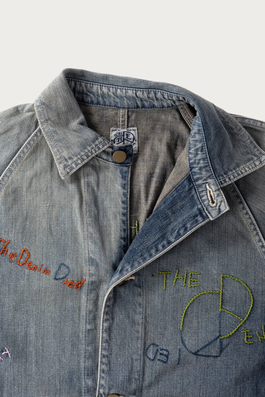 Coats, Jackets, And Vests<Kapital 12oz Denim CACTUS Coverall (Memorial Embroidery Model) - Indigo