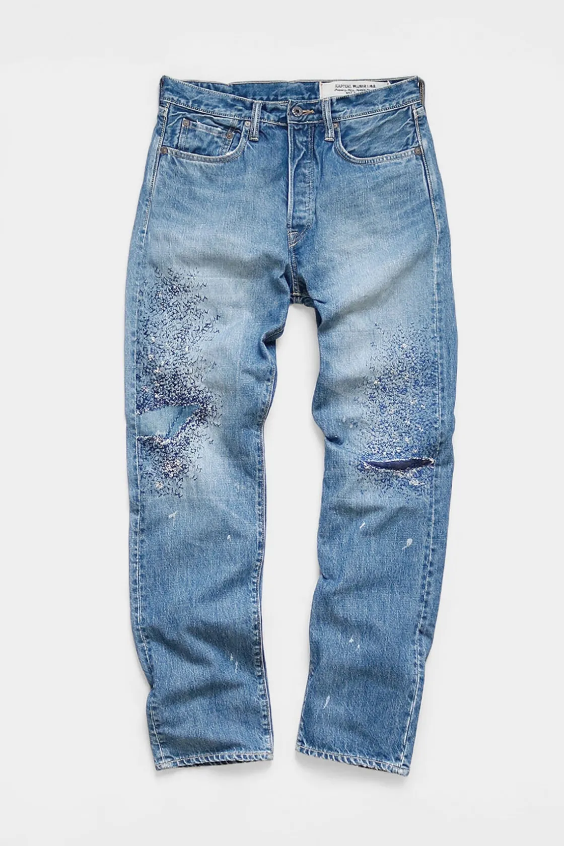 Denim<Kapital 14oz Denim 5P MONKEY CISCO (3YearsFade) - Indigo