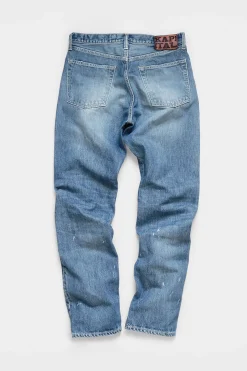 Denim<Kapital 14oz Denim 5P MONKEY CISCO (3YearsFade) - Indigo