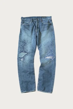 Denim<Kapital 14oz Denim 5P MONKEY CISCO (3YearsFade) - Indigo