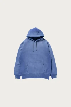 Tees And Sweats<The Real McCoys 9oz. Loopwheel Raglan Hooded Sweatshirt - Faded Navy