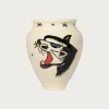 Homegoods<Danny D's Mud Shop Panther Vase