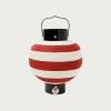 Homegoods<Beams Japan Paper Lantern Striped - Red