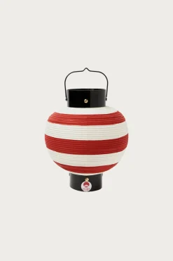 Homegoods<Beams Japan Paper Lantern Striped - Red
