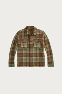 Coats, Jackets, And Vests<RRL Plaid Wool-Blend Workshirt - Green/Multi