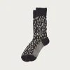 Accessories<Rototo Rain Drop Crew - Black/Ivory
