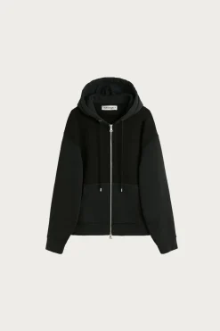 Tees And Sweats<Our Legacy Rascal Hood - Pigment Black Hefty Fleece