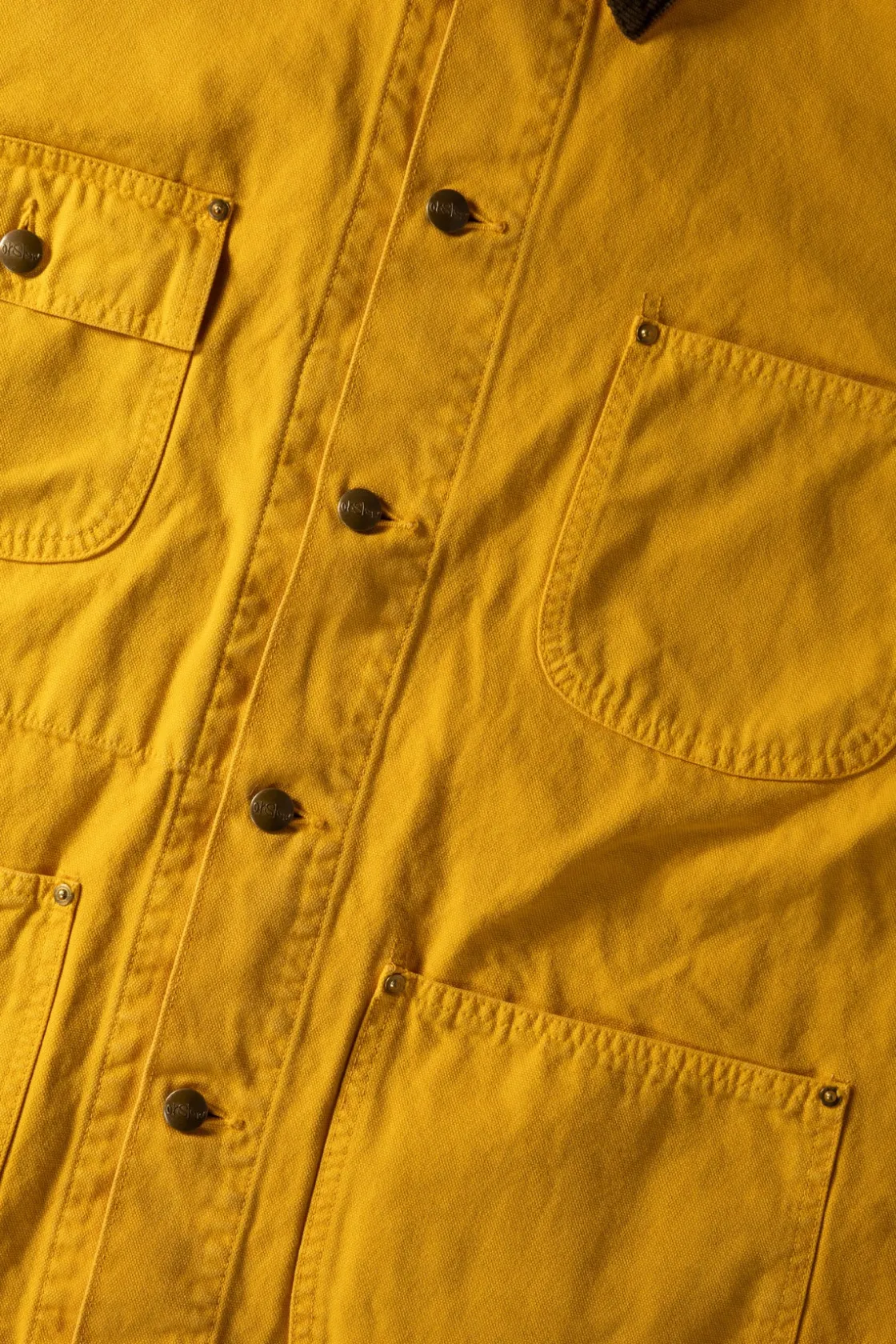Coats, Jackets, And Vests<orSlow Relax Fit Coverall - Yellow