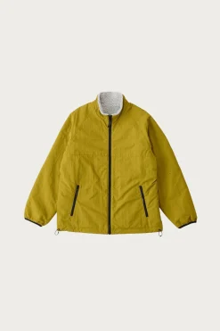 Coats, Jackets, And Vests<Gramicci Reversible Sherpa Jacket - Natural/Chartreuse