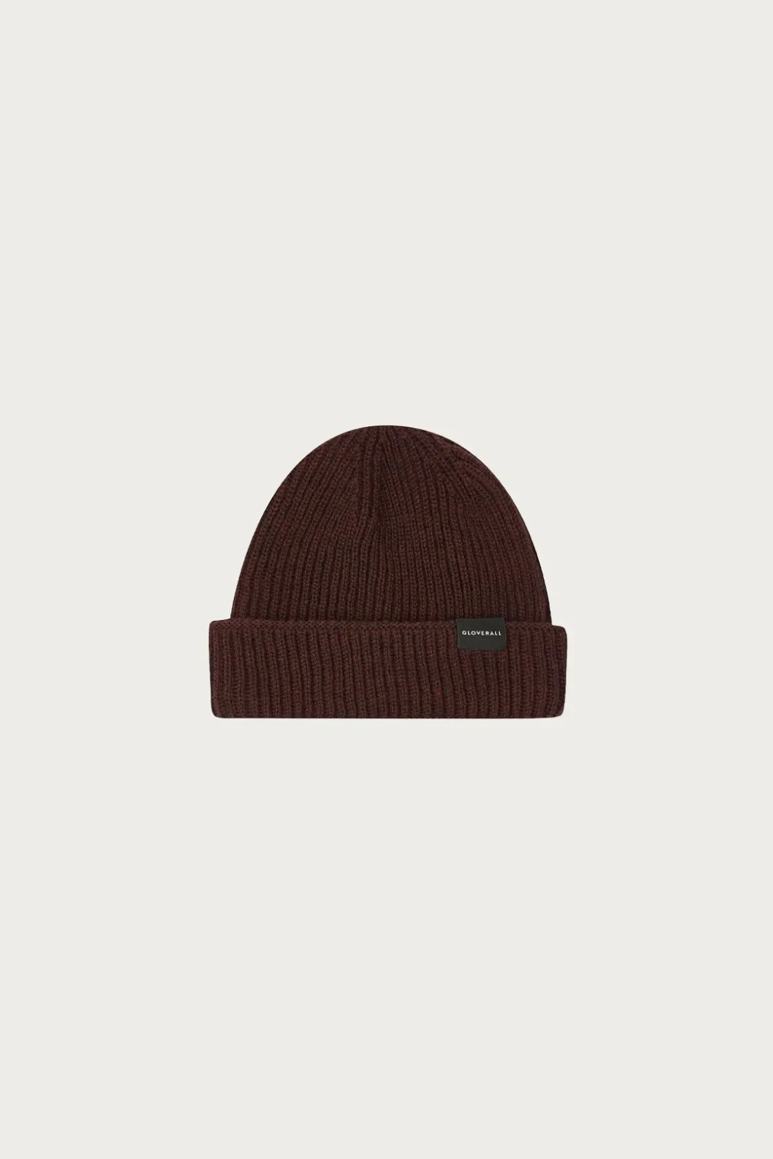 Accessories<Gloverall Ribbed Merino Beanie - Burgundy