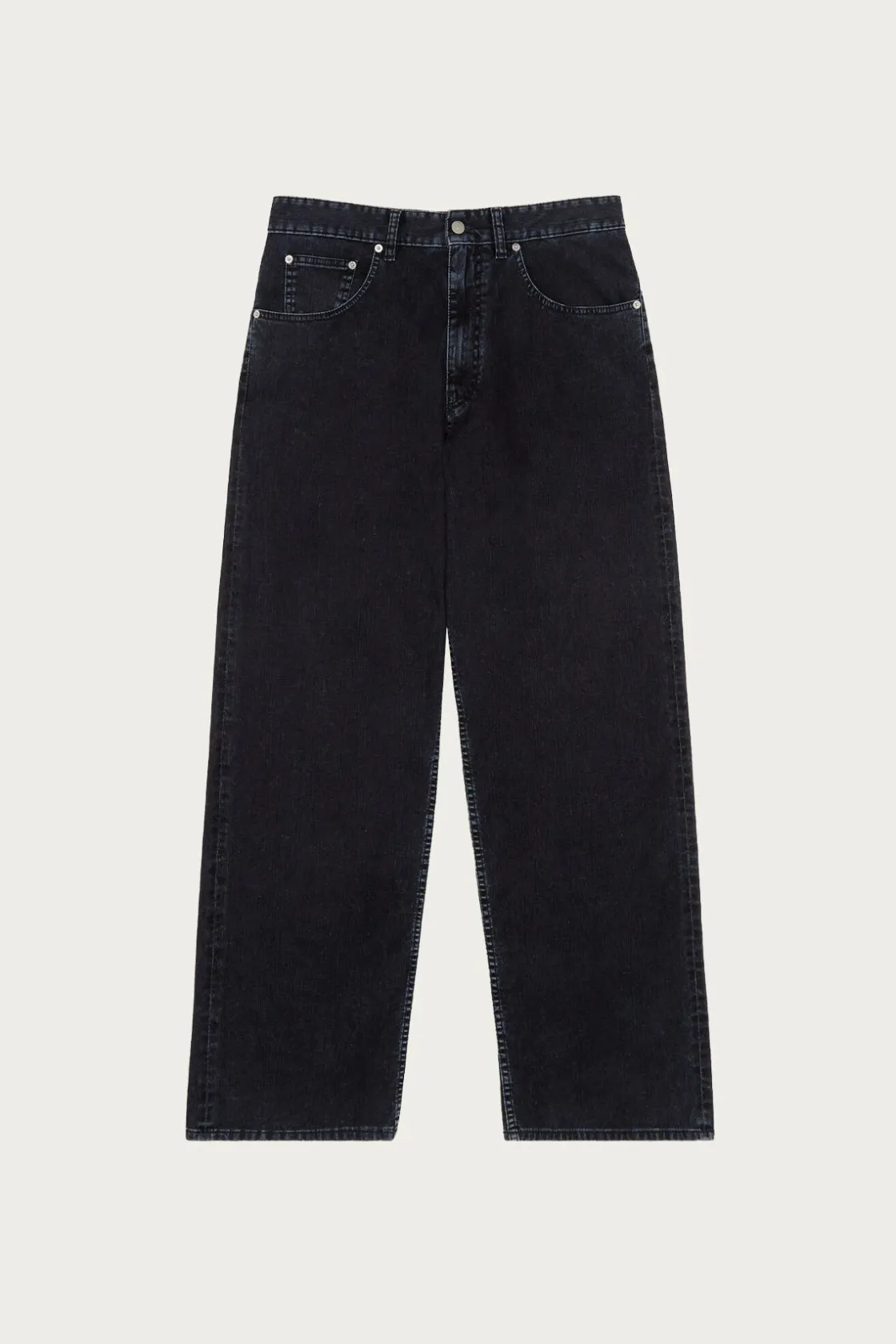 Pants<MM6 Maison Margiela Rinsed Denim - Black