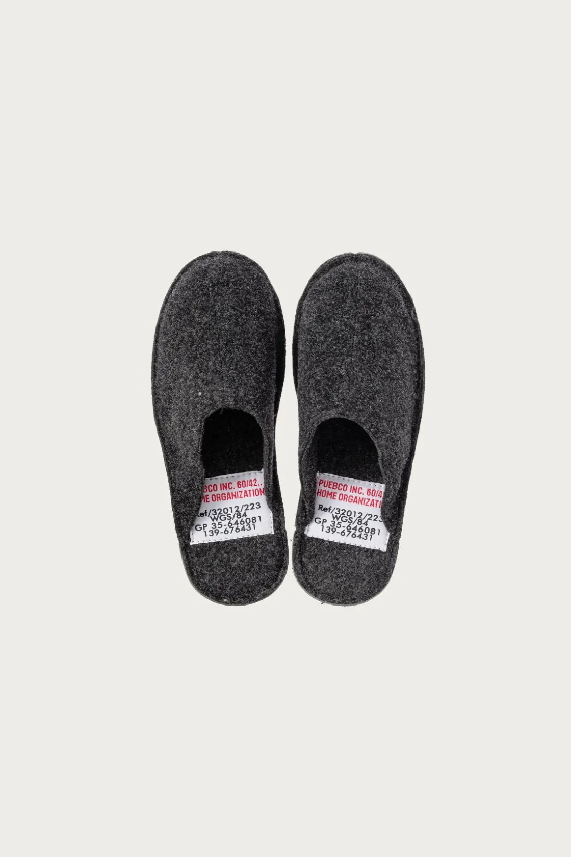 Footwear<Puebco Room Slipper - Dark Grey