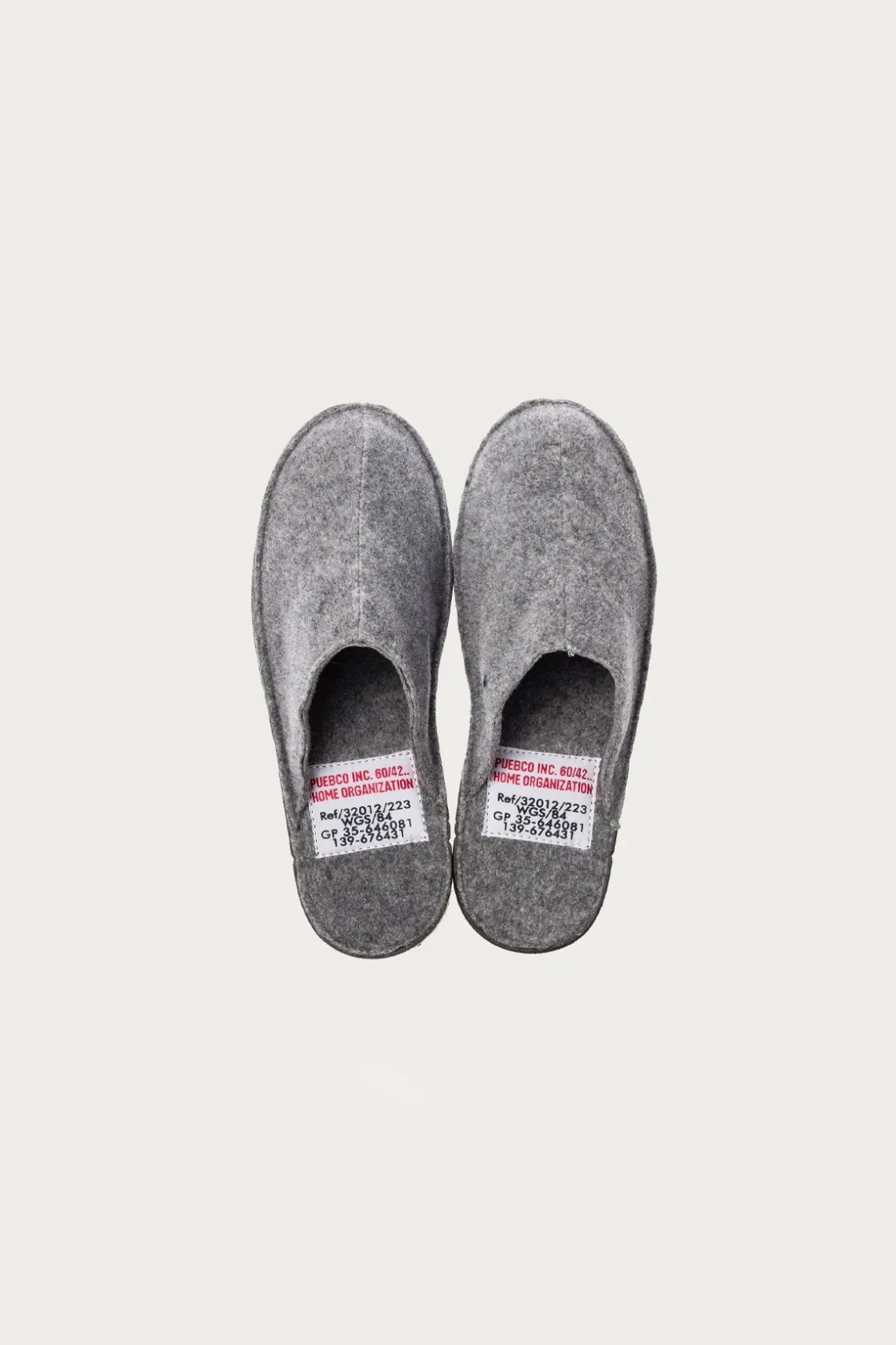 Footwear<Puebco Room Slipper - Light Grey
