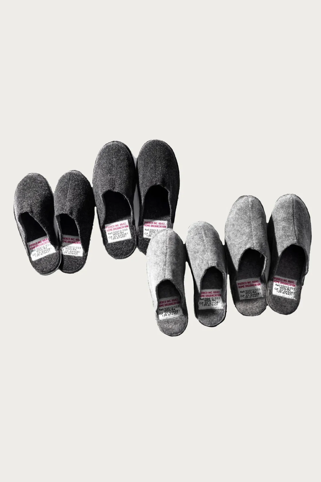 Footwear<Puebco Room Slipper - Light Grey