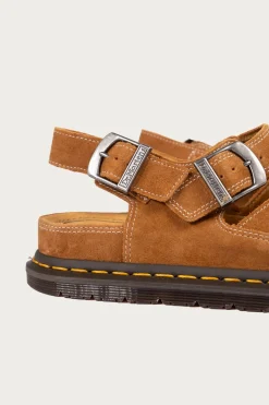Footwear<Dr. Martens San Archive Fisherman - Plush Suede Reverse Natural Tan