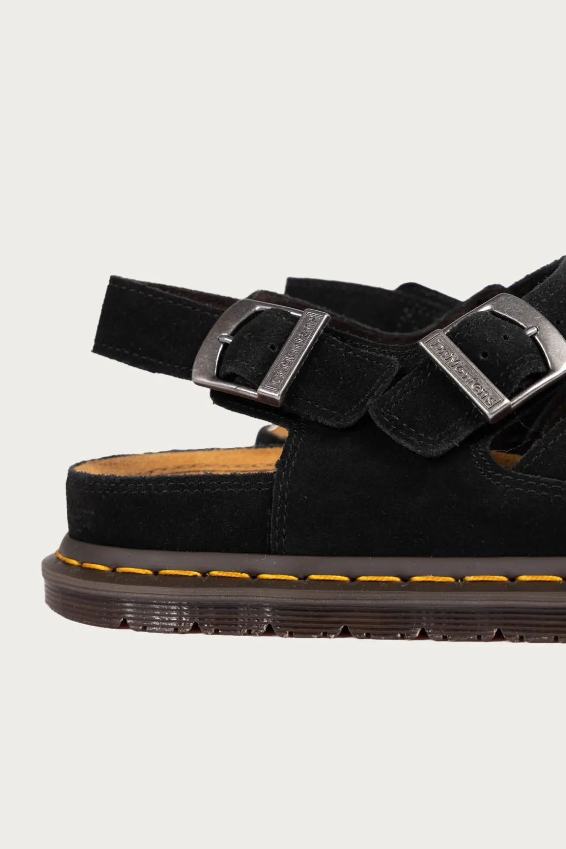 Footwear<Dr. Martens San Archive Fisherman - Plush Suede Reverse Black