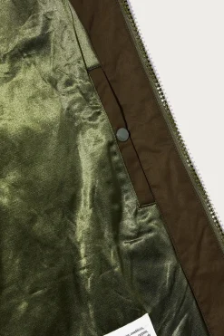 Coats, Jackets, And Vests<Engineered Garments SAS Jacket - Dk. Olive Cotton Ventile Twill