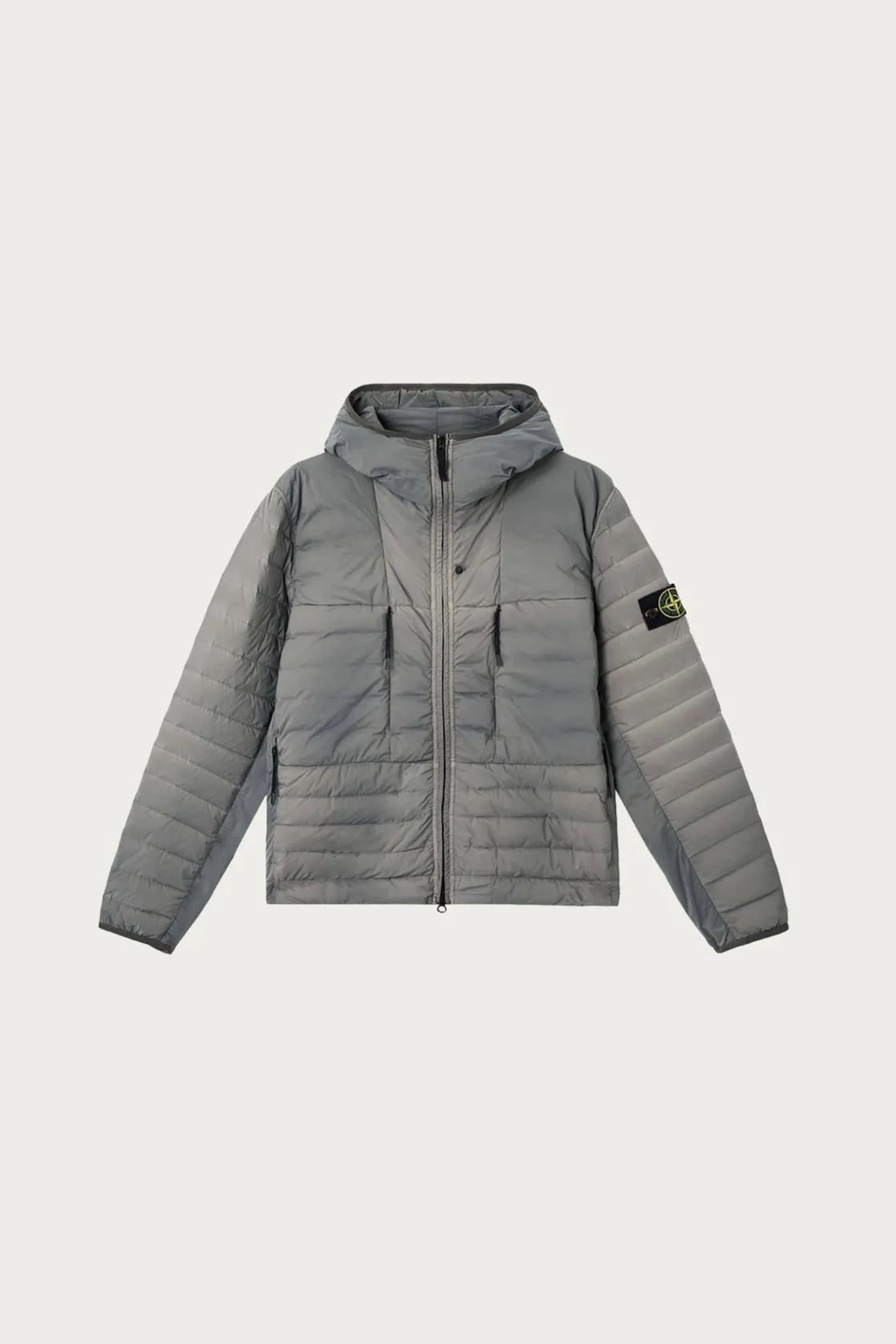 Coats, Jackets, And Vests<Stone Island Seamless Tunnel Nylon Down-TC Jacket - Grey