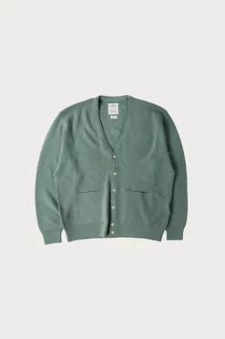 Sweaters<Visvim Selmer Knit Cardigan - Green