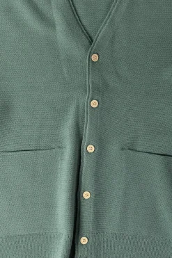 Sweaters<Visvim Selmer Knit Cardigan - Green