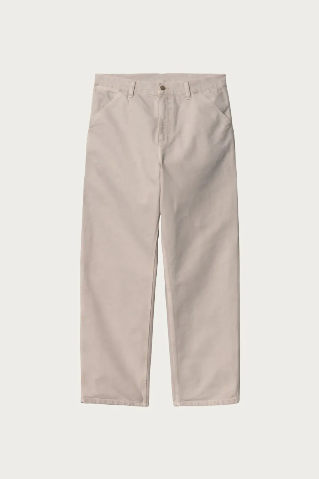 Pants<Carhartt Work In Progress Single Knee Pant - Dusky Beige Stone Canvas