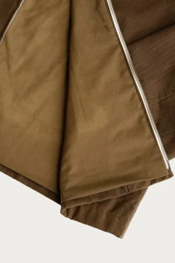 Coats, Jackets, And Vests<James Coward Site Jacket - Coyote Waxed Organic Ripstop